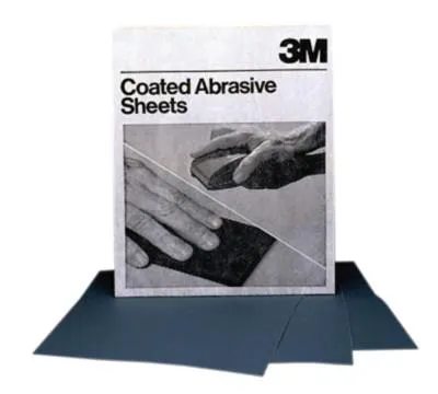 3M™ Wetordry™ Abrasive Sheets 413Q, Silicon Carbide Paper, 180 Grit, 9 in x 11 in, 051144-02014