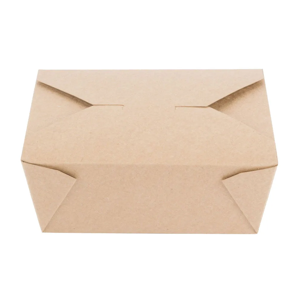 #8 Kraft Paper Box, 7" x 5-1/2" x 2-1/2", Bag of 50