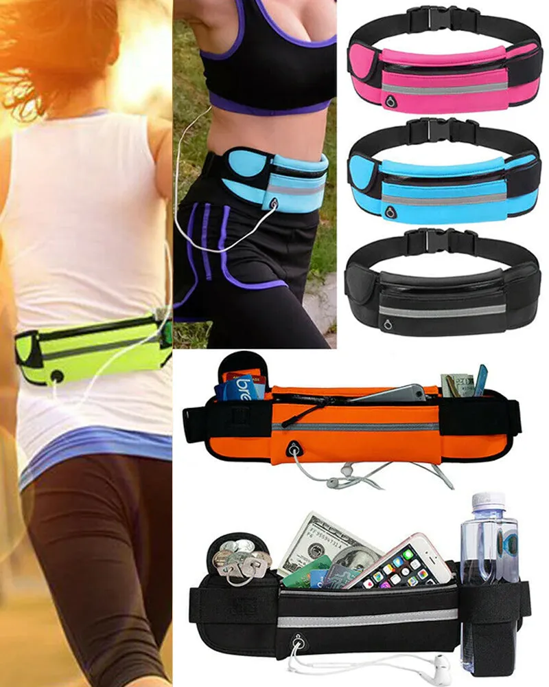 A multifunctional belt bag for running