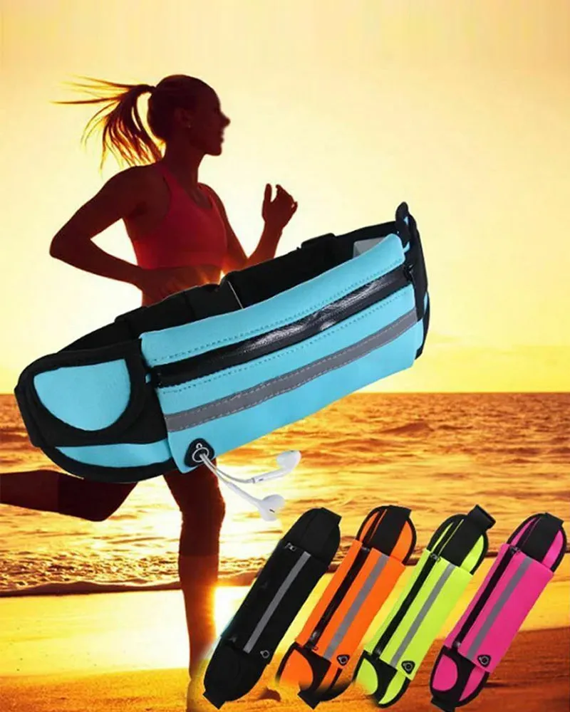 A multifunctional belt bag for running