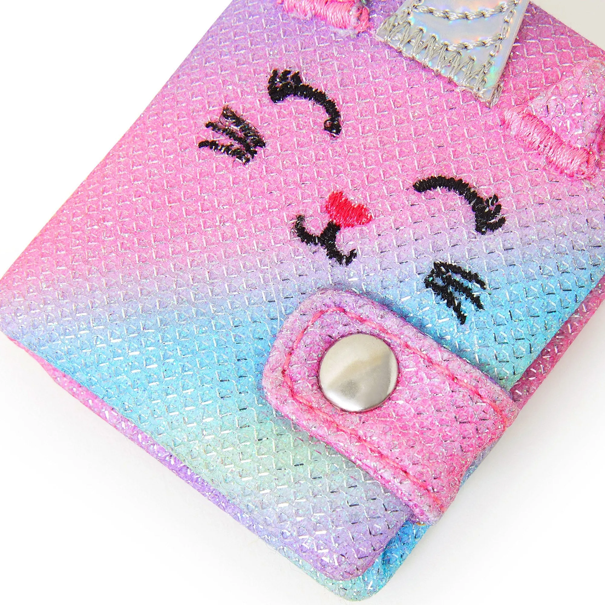 Accessorize London Girl's Kittycorn Mini Notebook Keyring