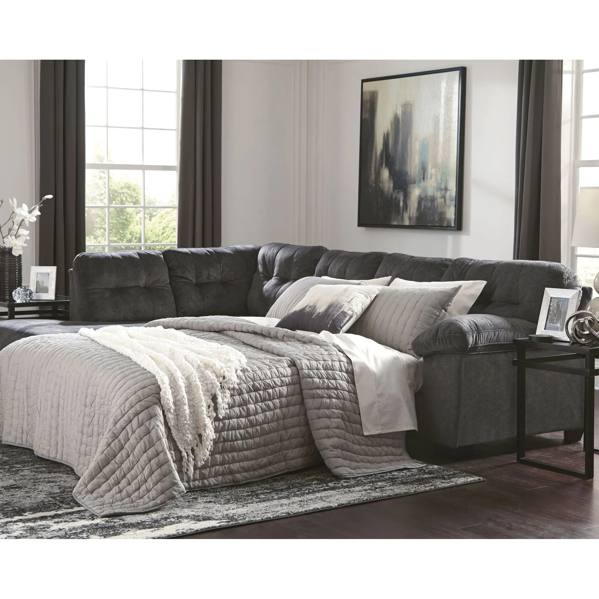 Accrington 2 Piece Sleeper Sectional with Chaise