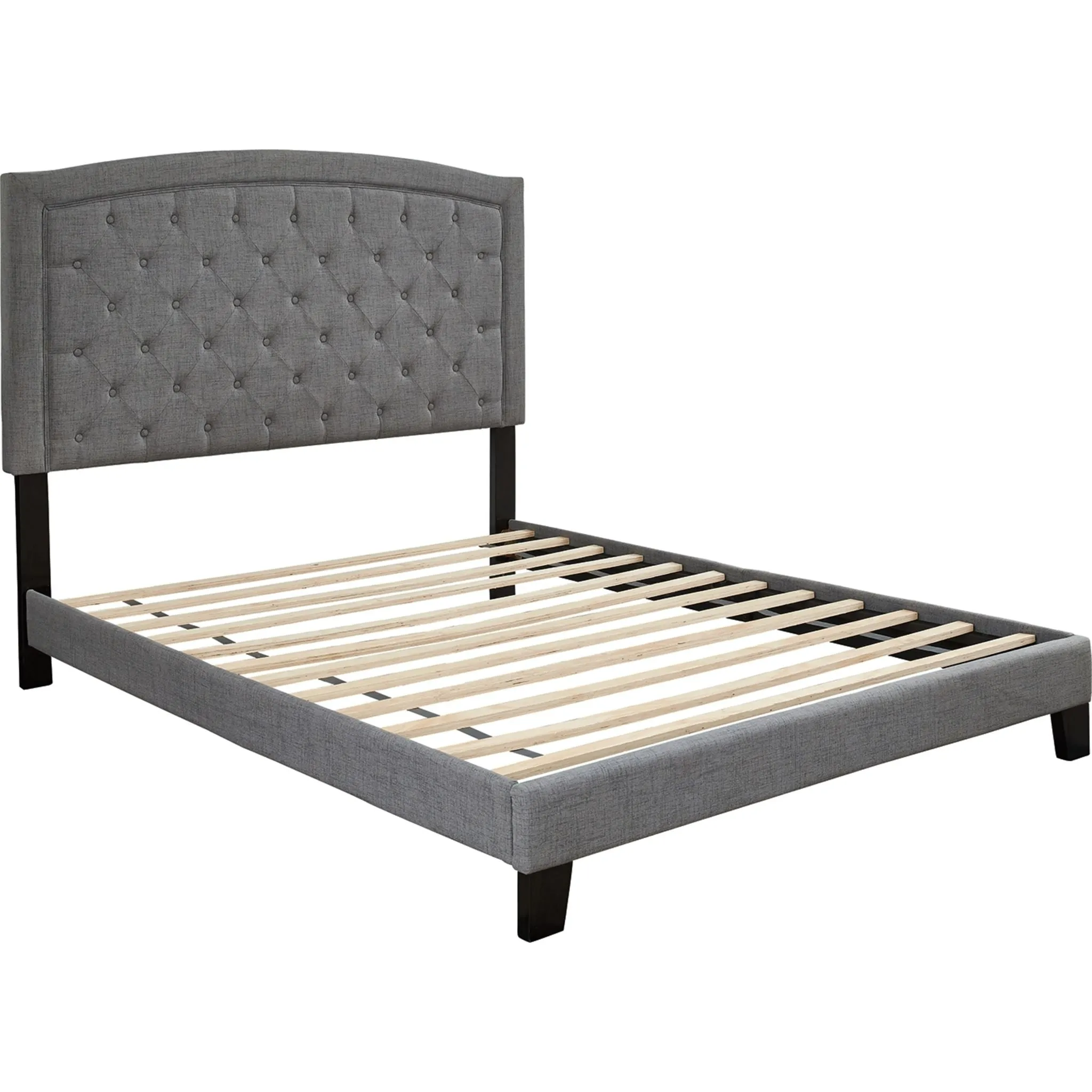 Adelloni 3 Piece Upholstered Bed