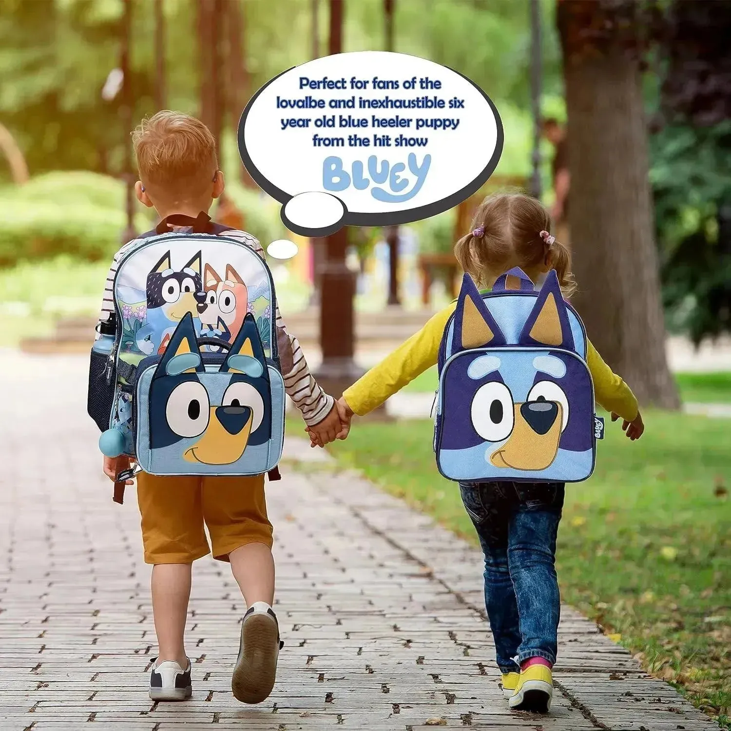 Adorable Bluey School Backpack