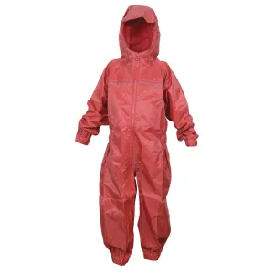 All In One Red Rain Suit