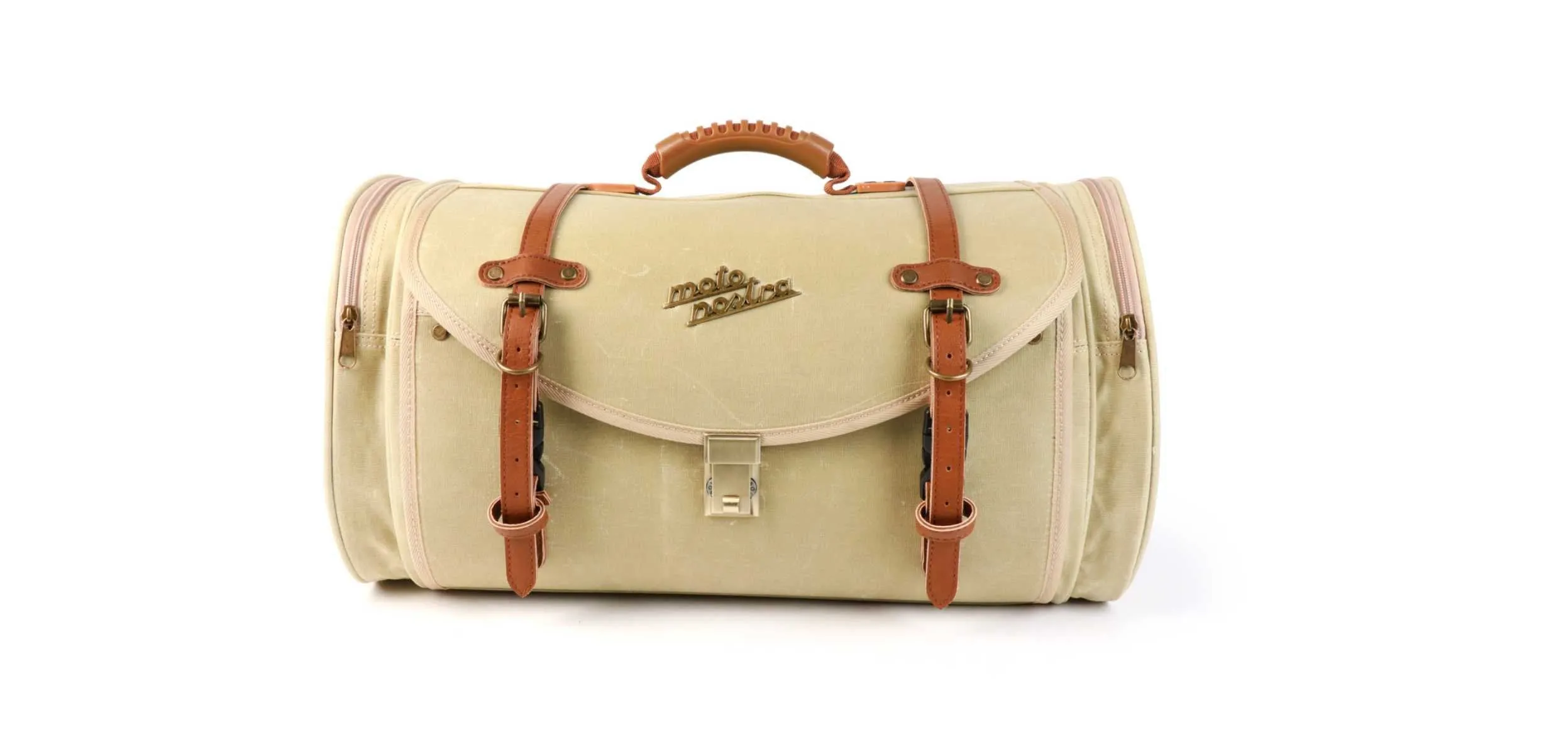 Bag/ Case Large for Carrier MOTO NOSTRA Beige | Vespa GTS/GTV/ LX/LXV/ ET4/S/ Sprint/ Primavera