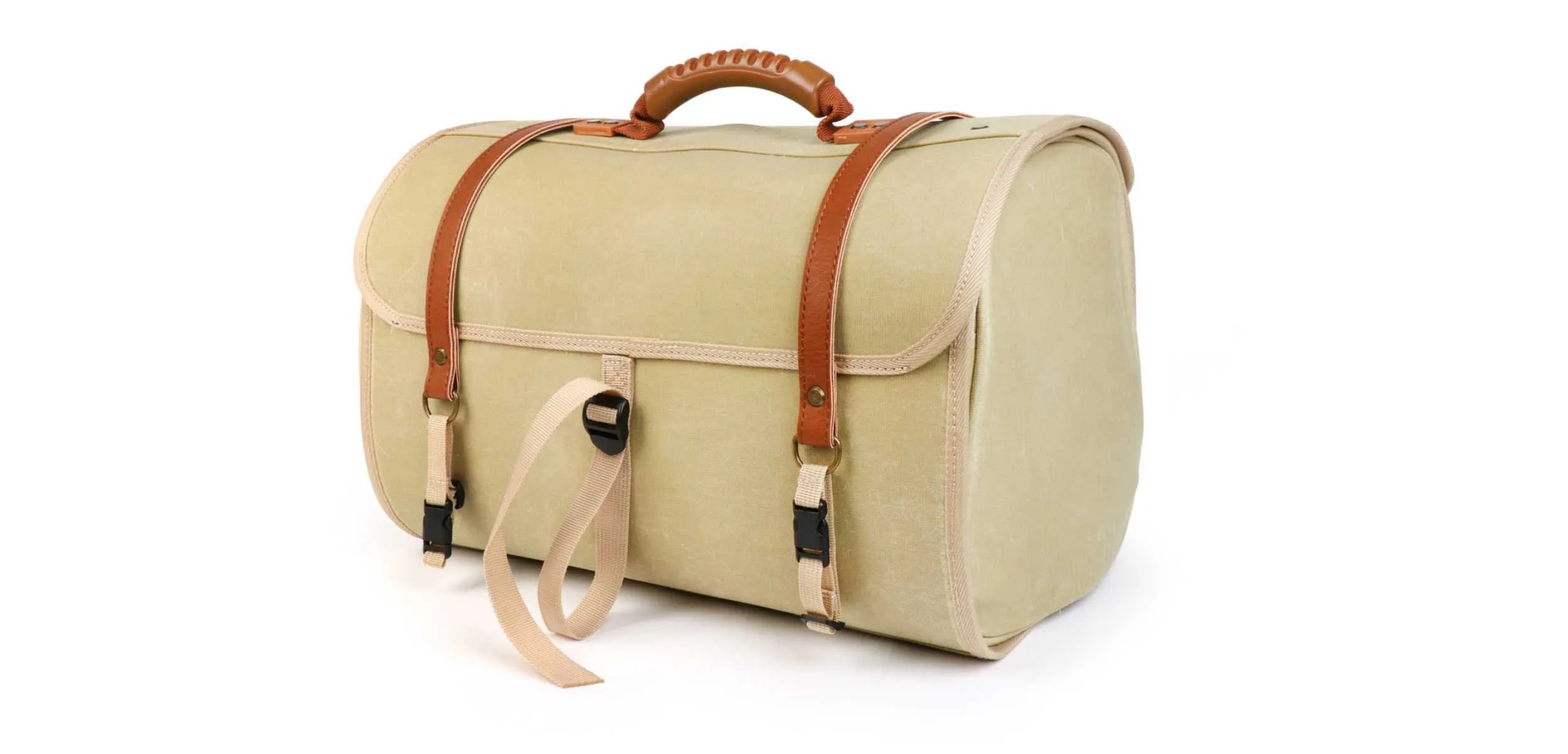 Bag/ Case Large for Carrier MOTO NOSTRA Beige | Vespa GTS/GTV/ LX/LXV/ ET4/S/ Sprint/ Primavera