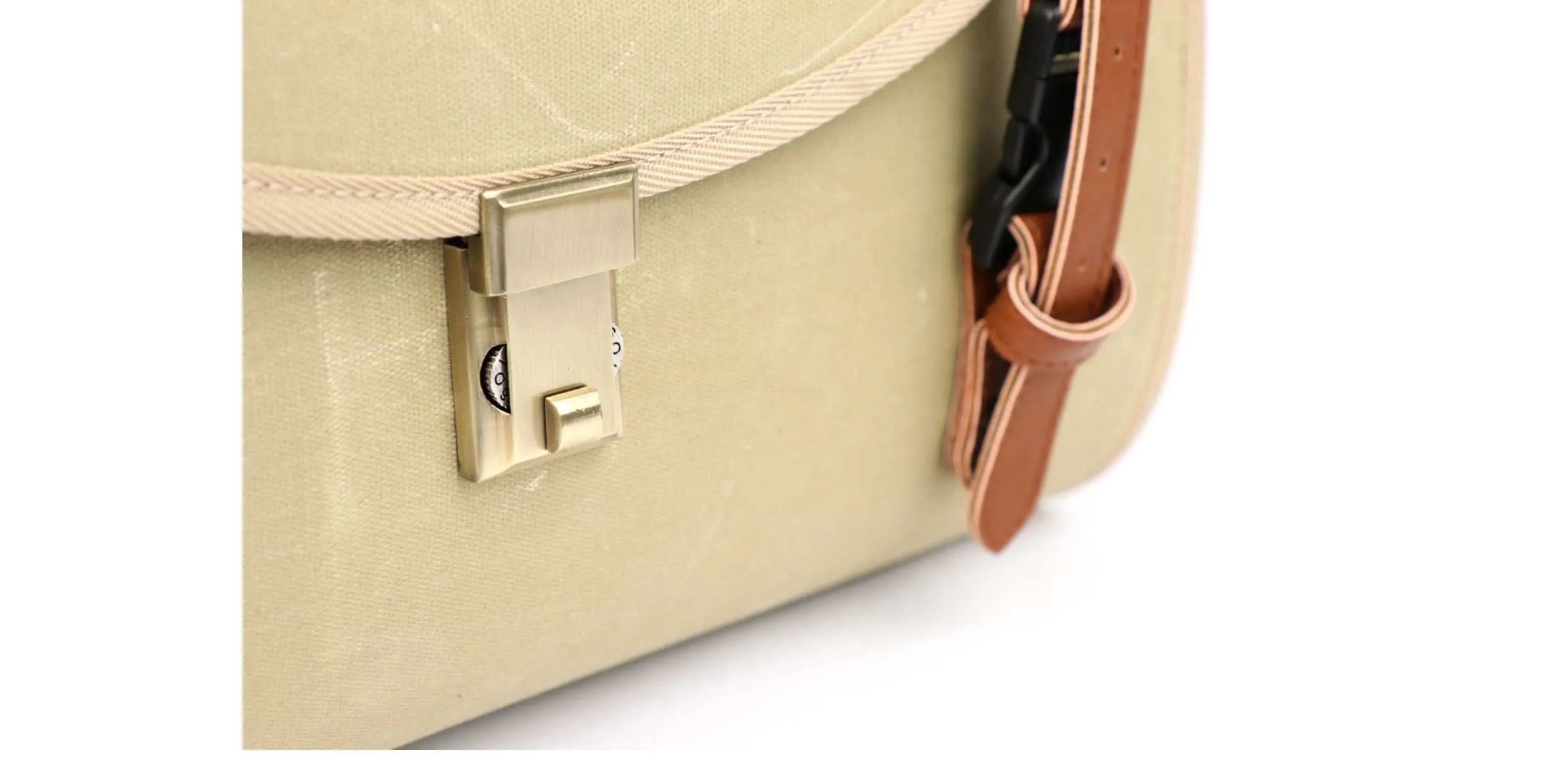 Bag/ Case Large for Carrier MOTO NOSTRA Beige | Vespa GTS/GTV/ LX/LXV/ ET4/S/ Sprint/ Primavera