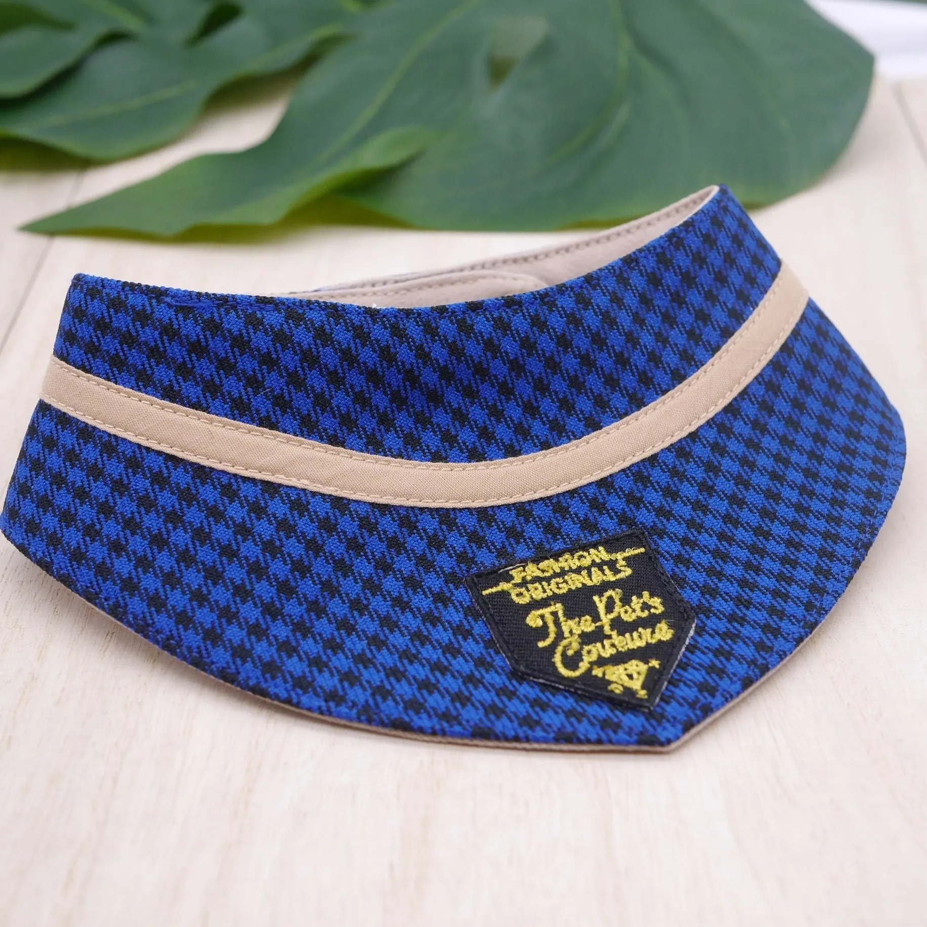 Bandanas - Azure Houndstooth