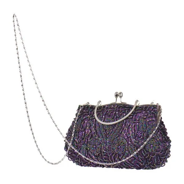 Beaded Handbag Clutch Purse