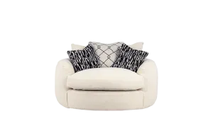 Bow Swivel Cuddler Sofa