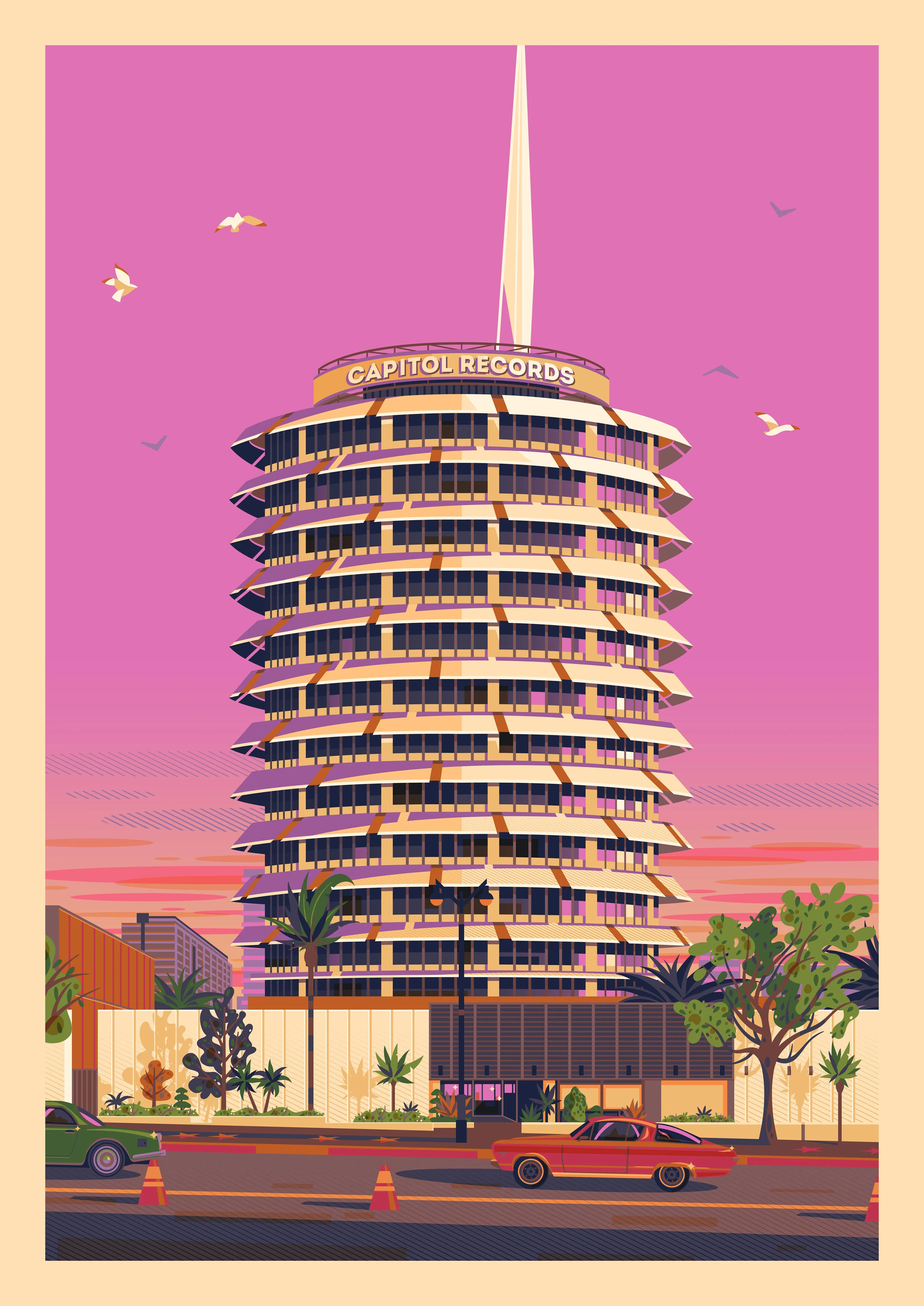 Capitol Records (Sunset)