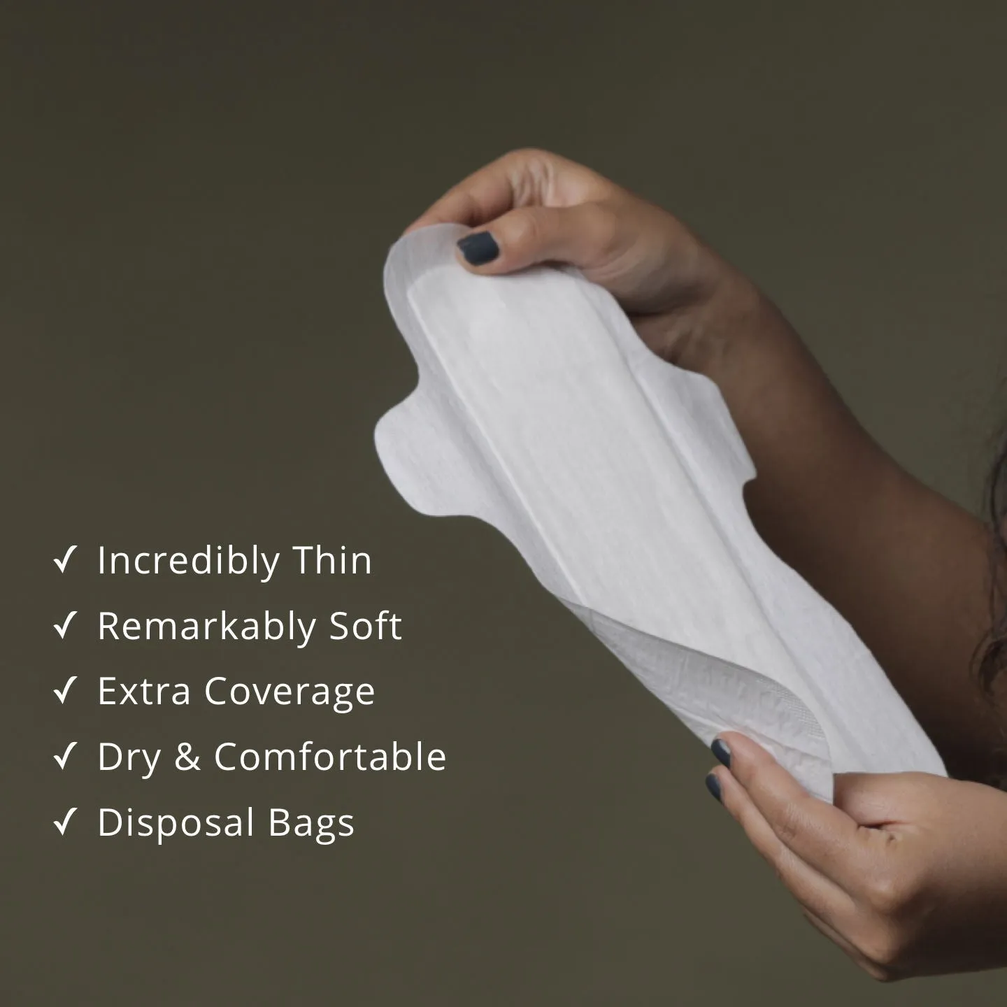 Carmesi Eco-Conscious - Sanitary Pads for Rash-Free   Eco-Friendly Periods (10 XL)