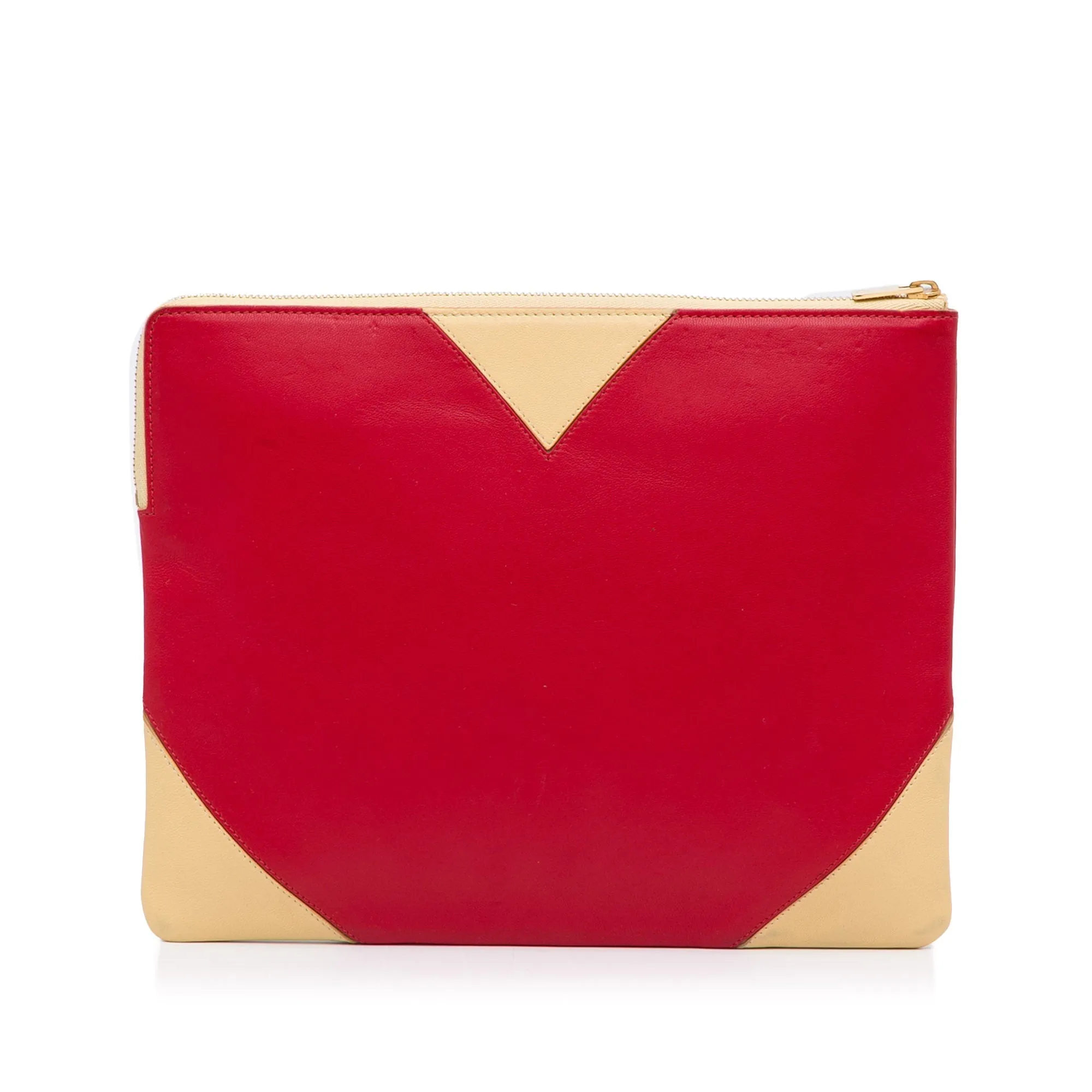 Celine Coeur Clutch Bicolor