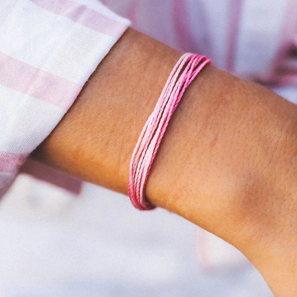 Charity Bracelet - Boarding 4 Breast Cancer