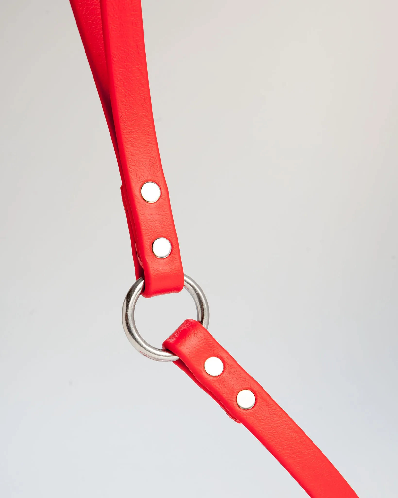 City Leash in Real Red (Made in the USA)