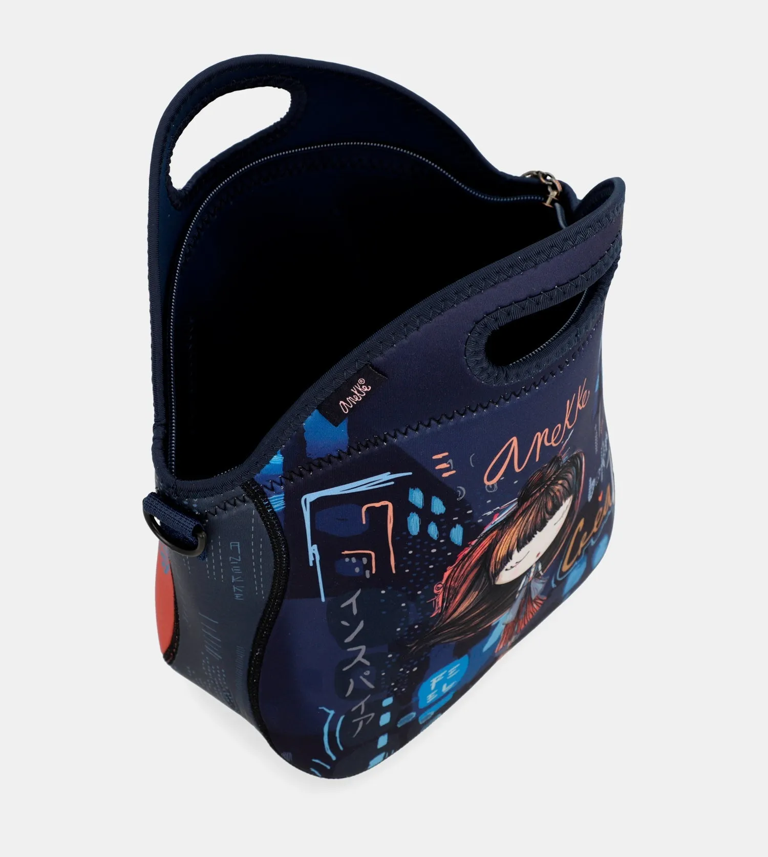 Comtemporary neoprene food carrier bag