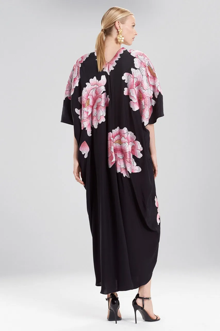 Couture Dazzling Peony Caftan