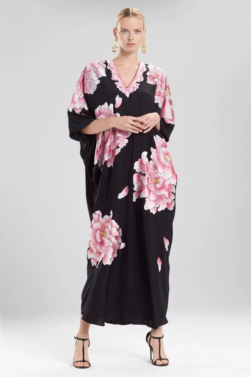 Couture Dazzling Peony Caftan