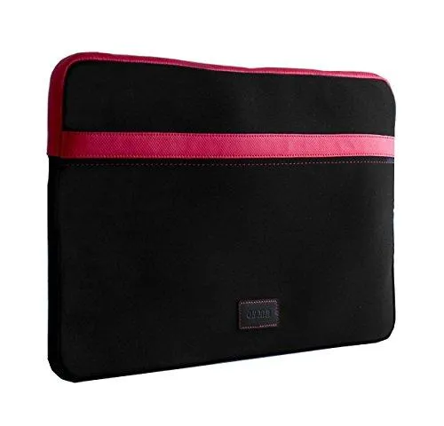 Credo 10" 10.5" 10.6" inch Black / Red Water Resistant Neoprene Tablet Sleeve Laptop Pouch Cover Carrying Case Briefcase 10.1 Inch for Samsung Galaxy Tab A SM-T580 / Tab S3 / Huawei MediaPad M2 / MediaPad T1 10 / MediaPad 10 Link