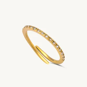 Dazzling Dainty Ring