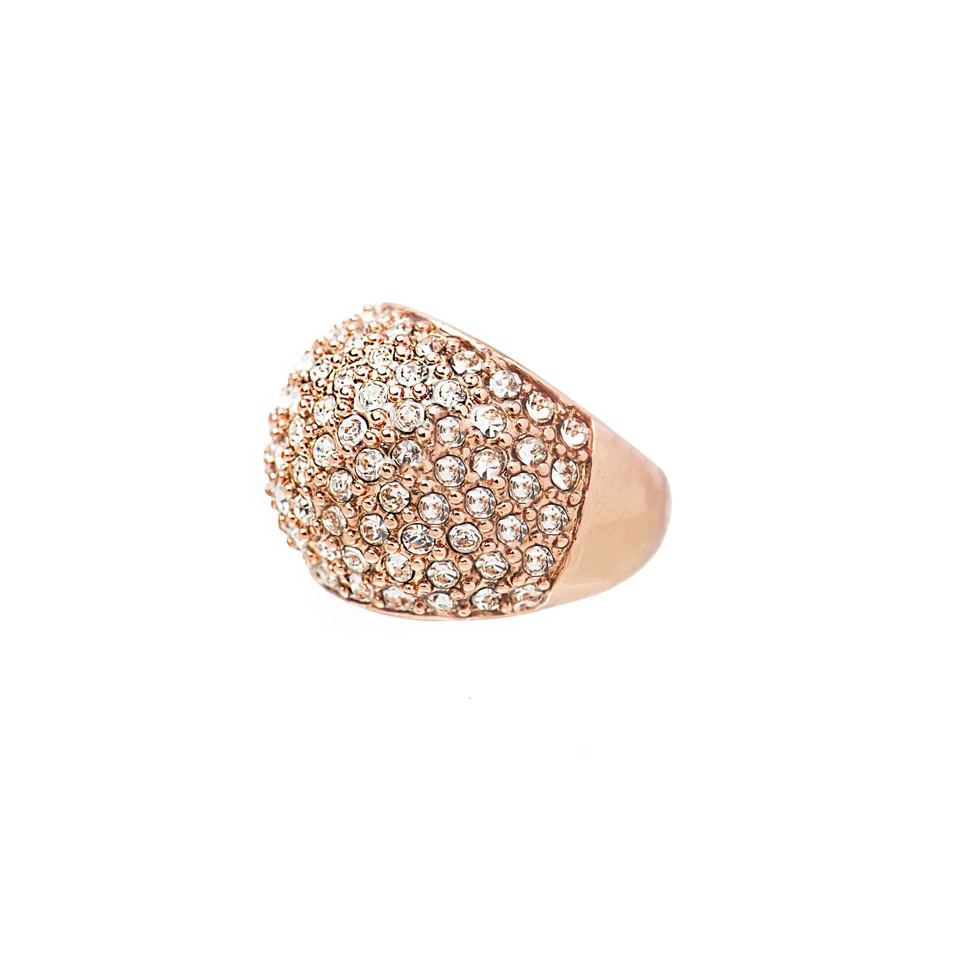 DAZZLING NIGHTS STATEMENT RING (ROSE GOLD)