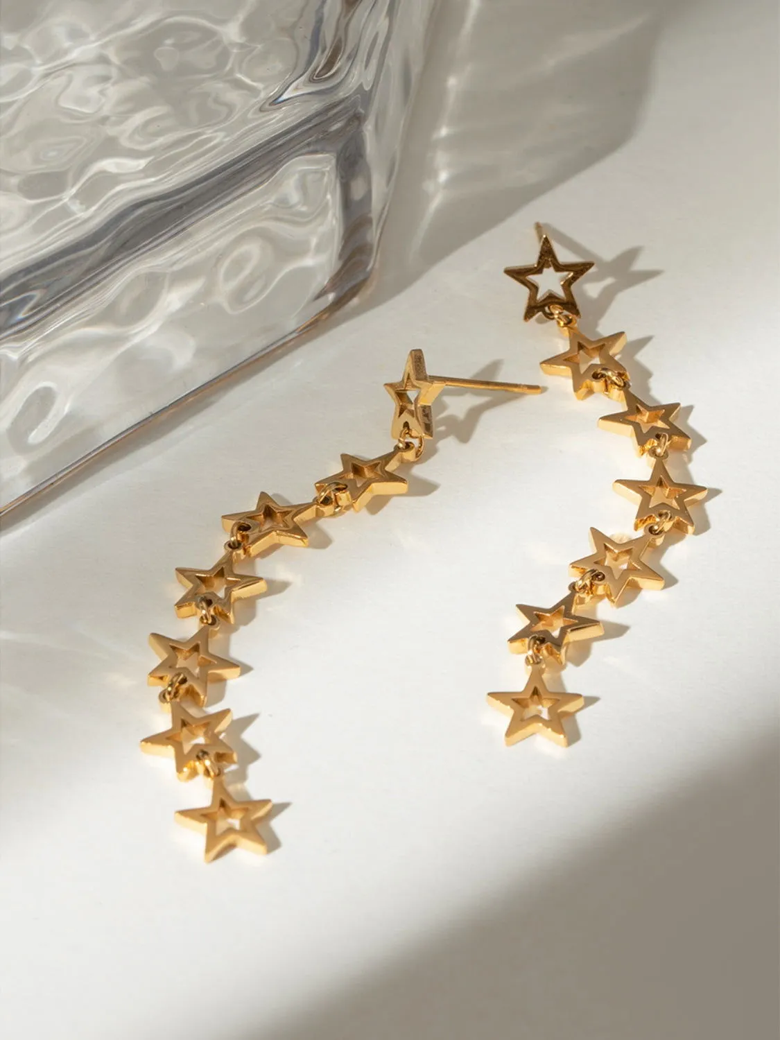 Dazzling Star Cutout Earrings: Elevate Your Style