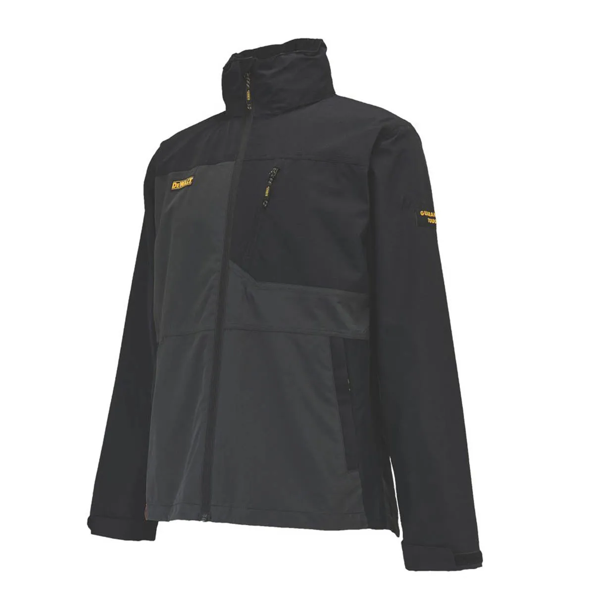 DeWalt Southampton Waterproof & Breathable Jacket Black/Grey X Large Size 45-47" Chest