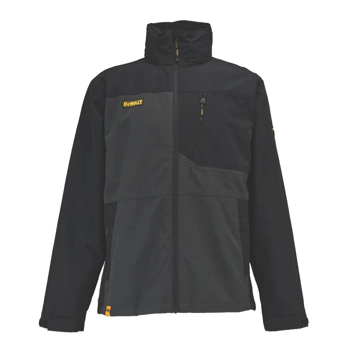 DeWalt Southampton Waterproof & Breathable Jacket Black/Grey X Large Size 45-47" Chest