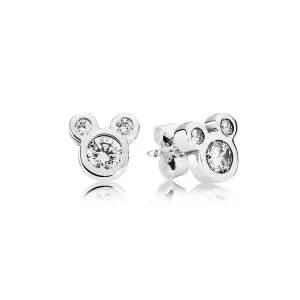 Disney Dazzling Mickey Earrings - 290577CZ