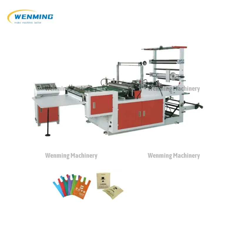 Eco-friendly Paper Bag Making Machine Carry Bag Manufacturing Machine Price