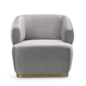 ELLEN Velvet Accent Chair