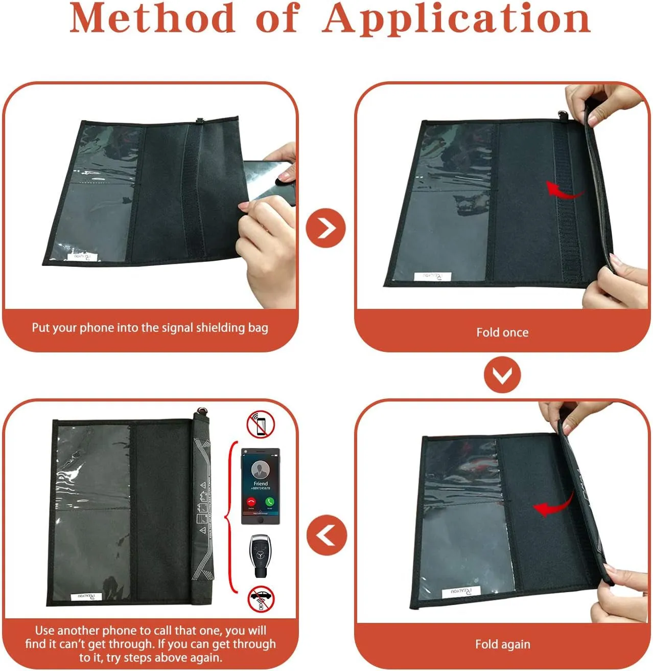 Farday Bag,Signal Isolation Bag,Shield Your Phone/Ipad from Hacking,Tracking,And EM Protection Radiation with This Pouch -Shields Nfc/Wifi/Bluetooth for Phones,Key Fobs and Credit Card (9.8"X11")