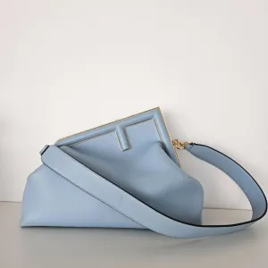 Fendi Blue Fendi First Clutch Bag