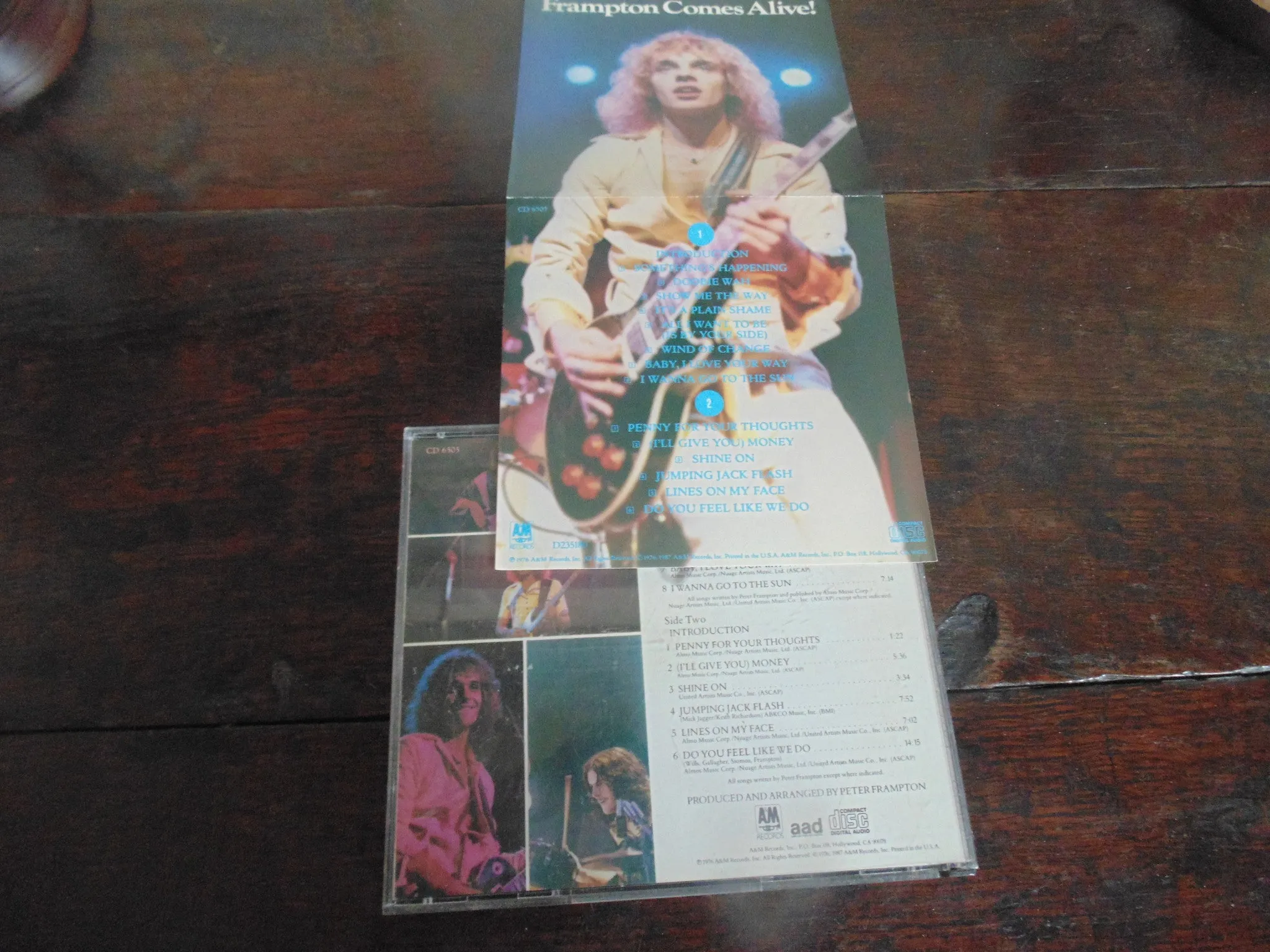 Frampton Comes Alive CD, 2 CD, Original Pressing, Peter Frampton, BMG