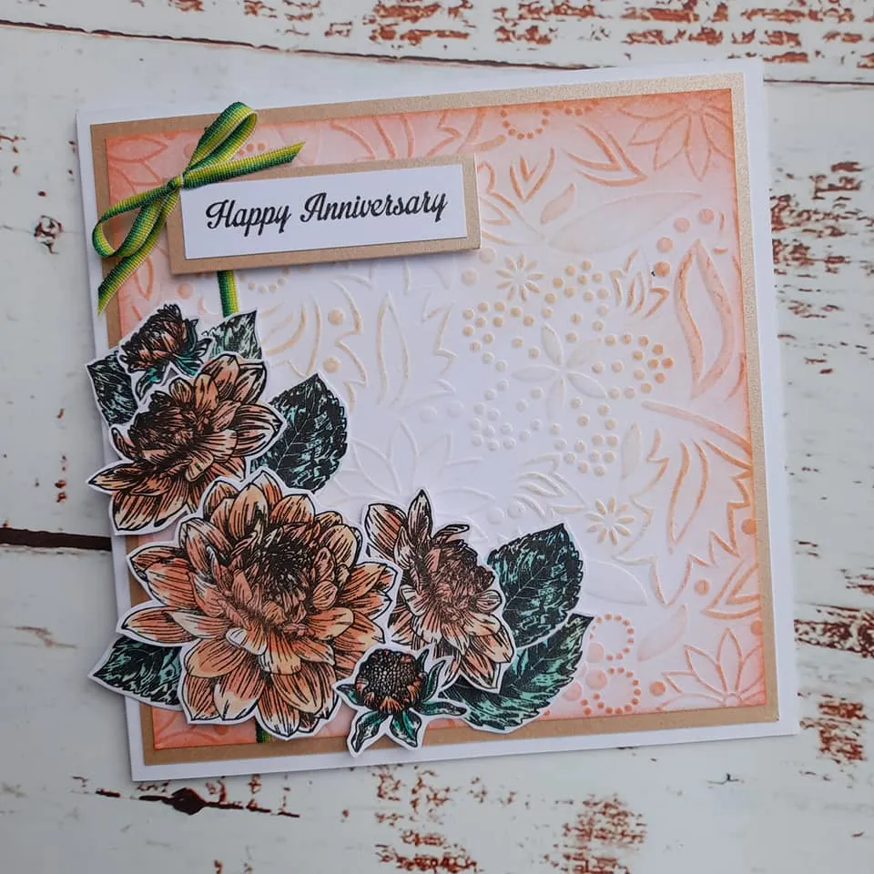 FS11: Forever Flowerz: Dazzling Dahlias A6 Stamp Set