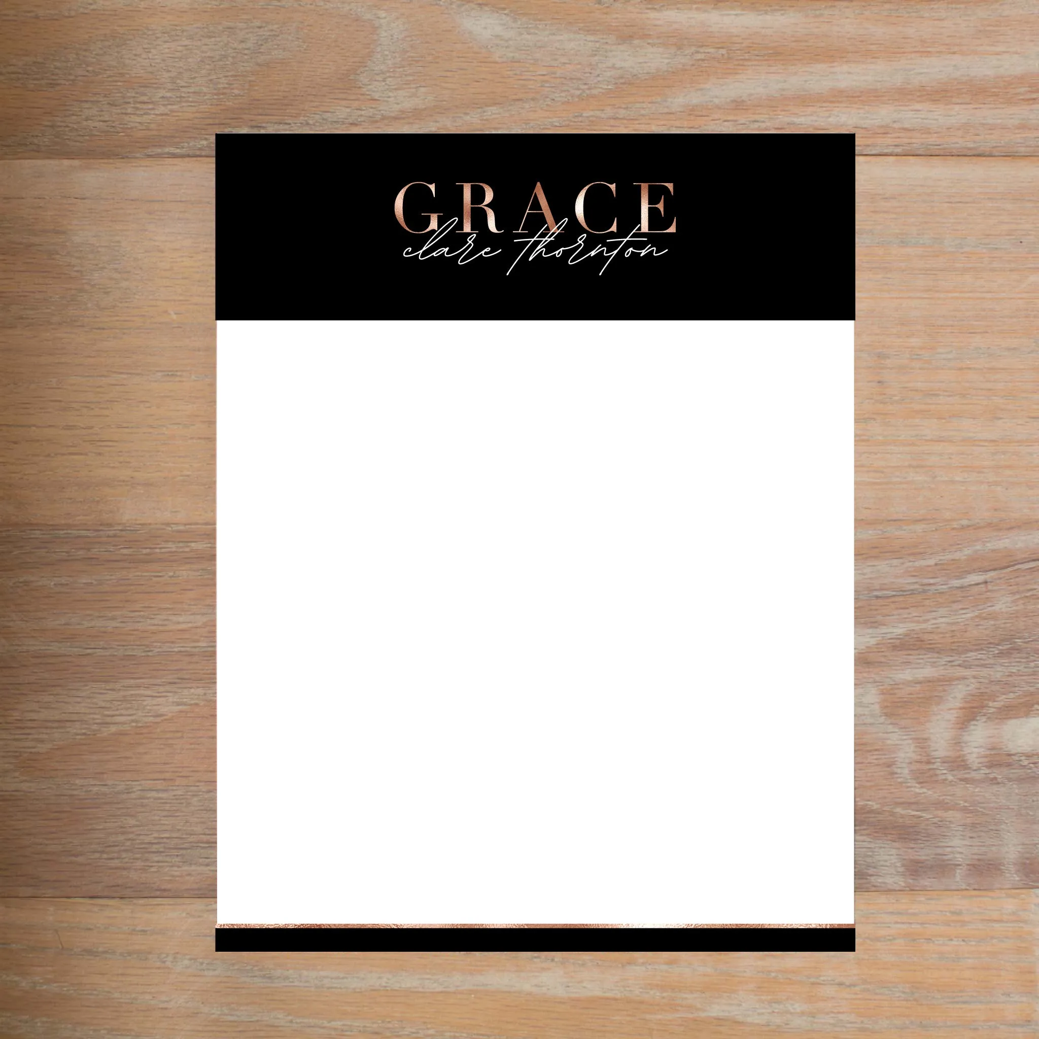 Glamour Custom Letterhead