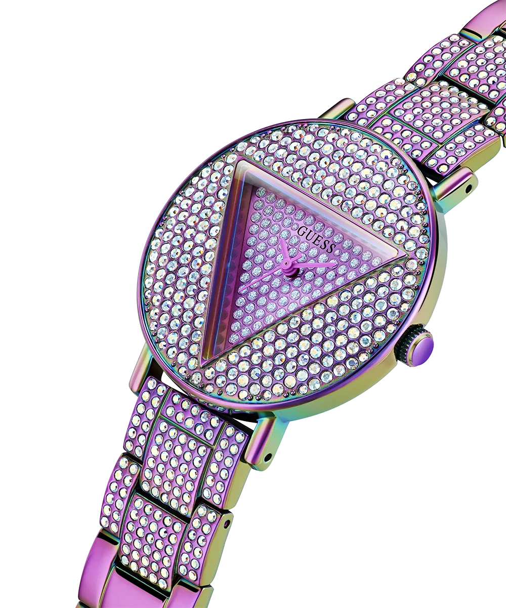 GUESS Ladies Iridescent Analog Watch