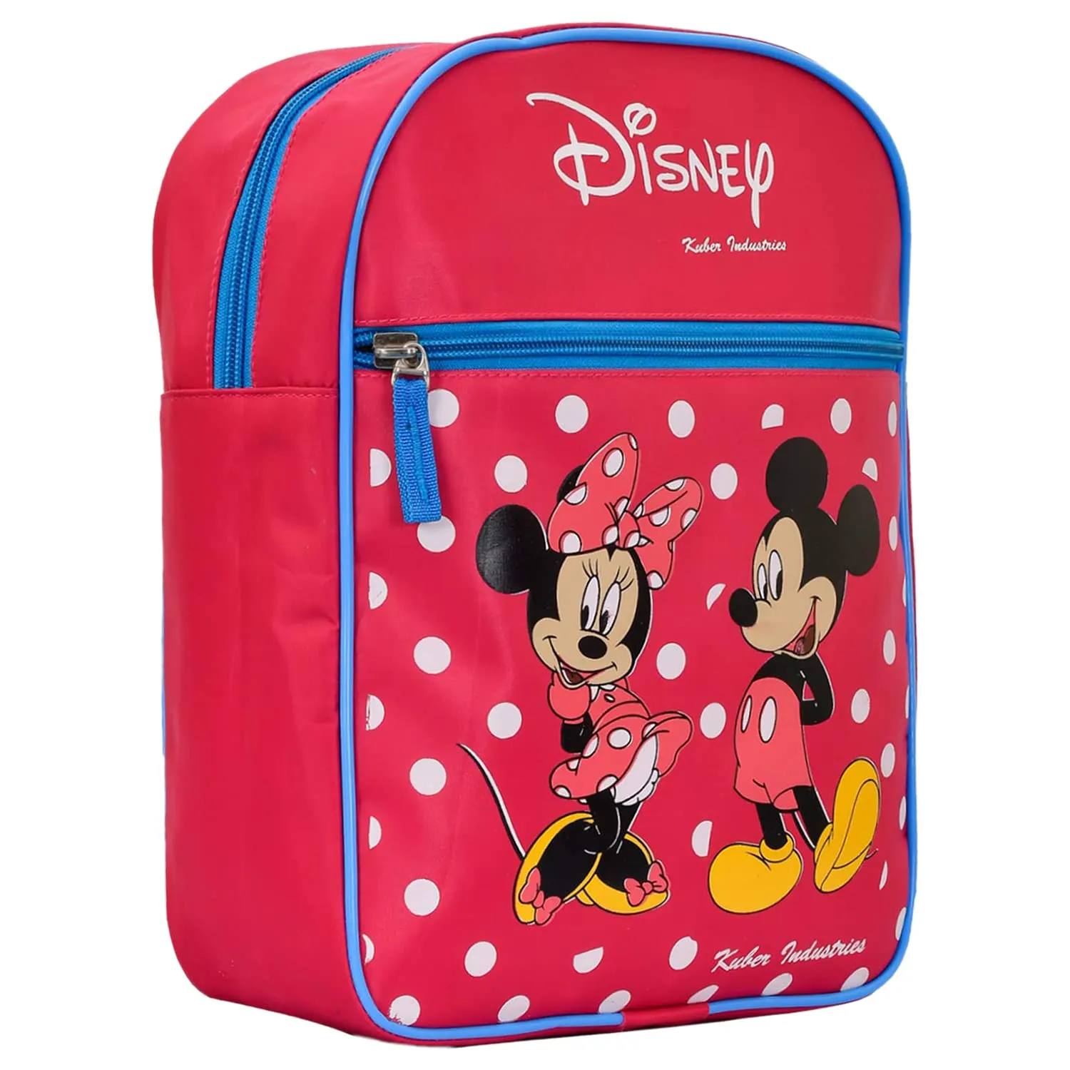 Heart Home Disney Minnie & Mickey Printed Rexien Lightweight, Portable School Bag, Backpack, Bookbag For Kids (Pink)