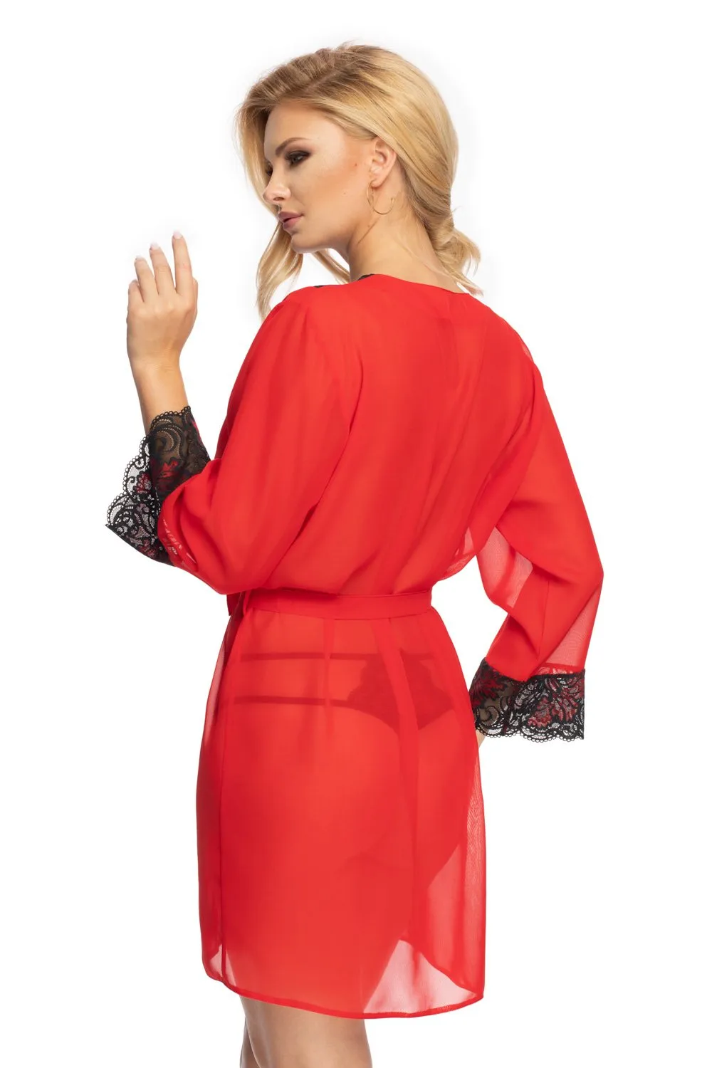 Irall Oriana Red Dressing Gown