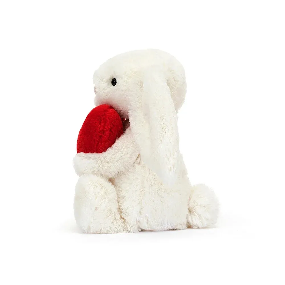 Jellycat Bashful Red Love Heart Bunny [multi-size]