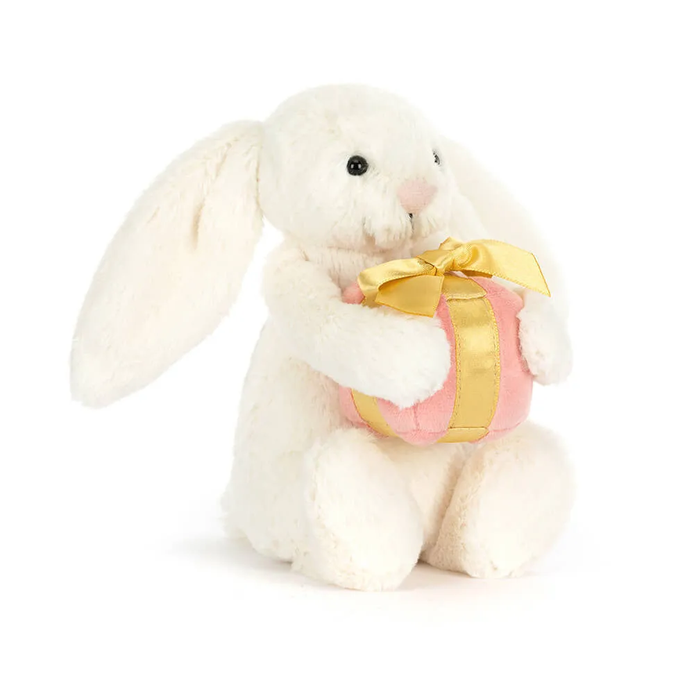 Jellycat - BB6PR | BB6PR - Bashful Bunny with Present Little