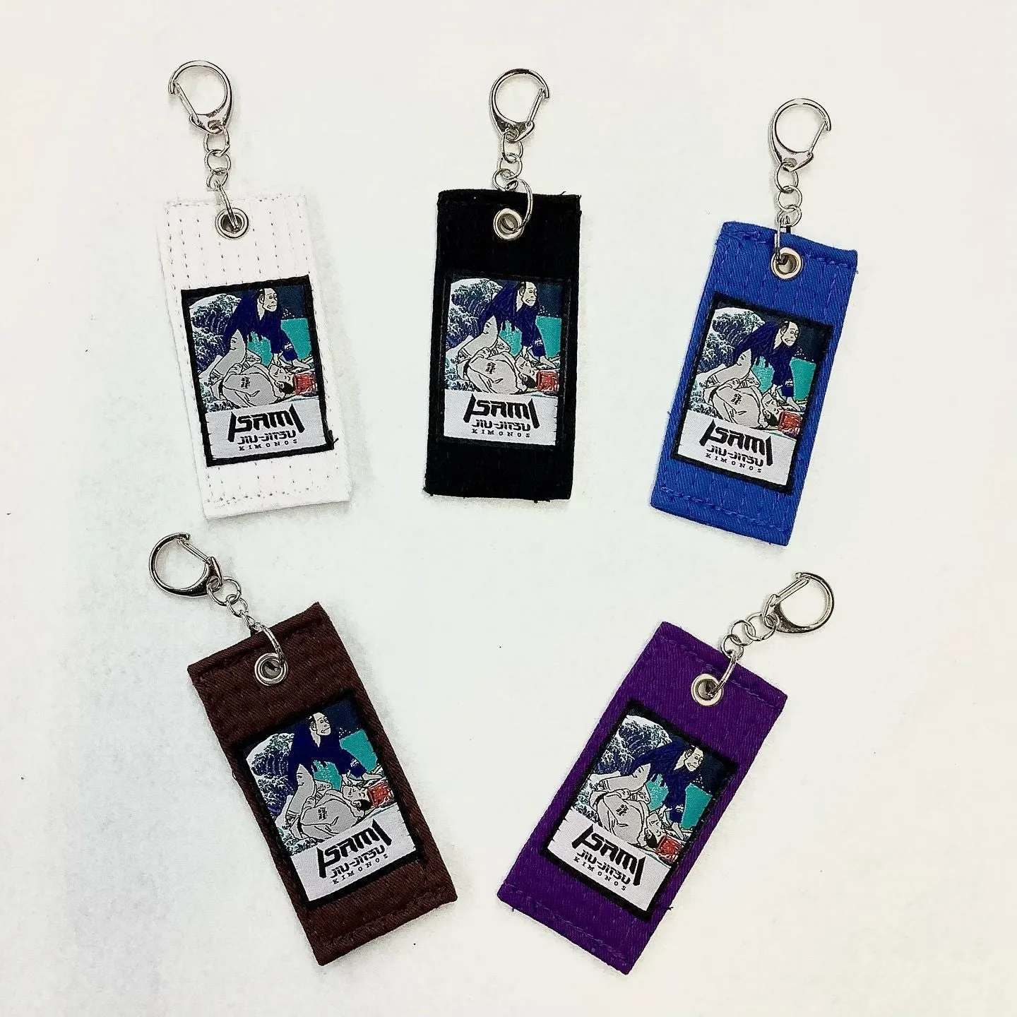 Jiu-Jitsu Ukiyoe Keychain