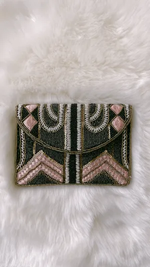 Josephine Beaded Art Deco Clutch Purse