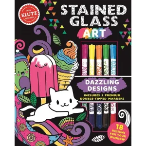 Klutz Stained Glass Art: Dazzling Designs