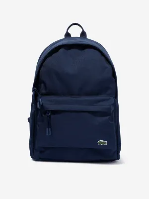 Lacoste Kids Logo Backpack in Navy