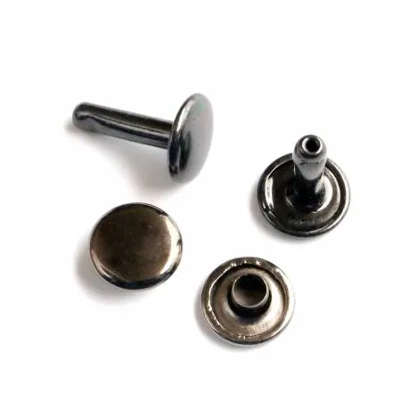 Large Double Cap Rivets - Set of 24