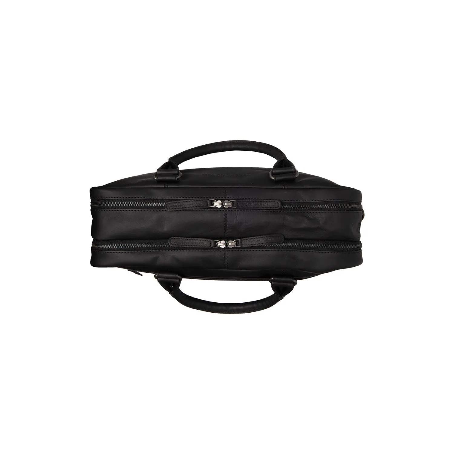 Leather Laptop Bag - The Chesterfield Brand Boston Black