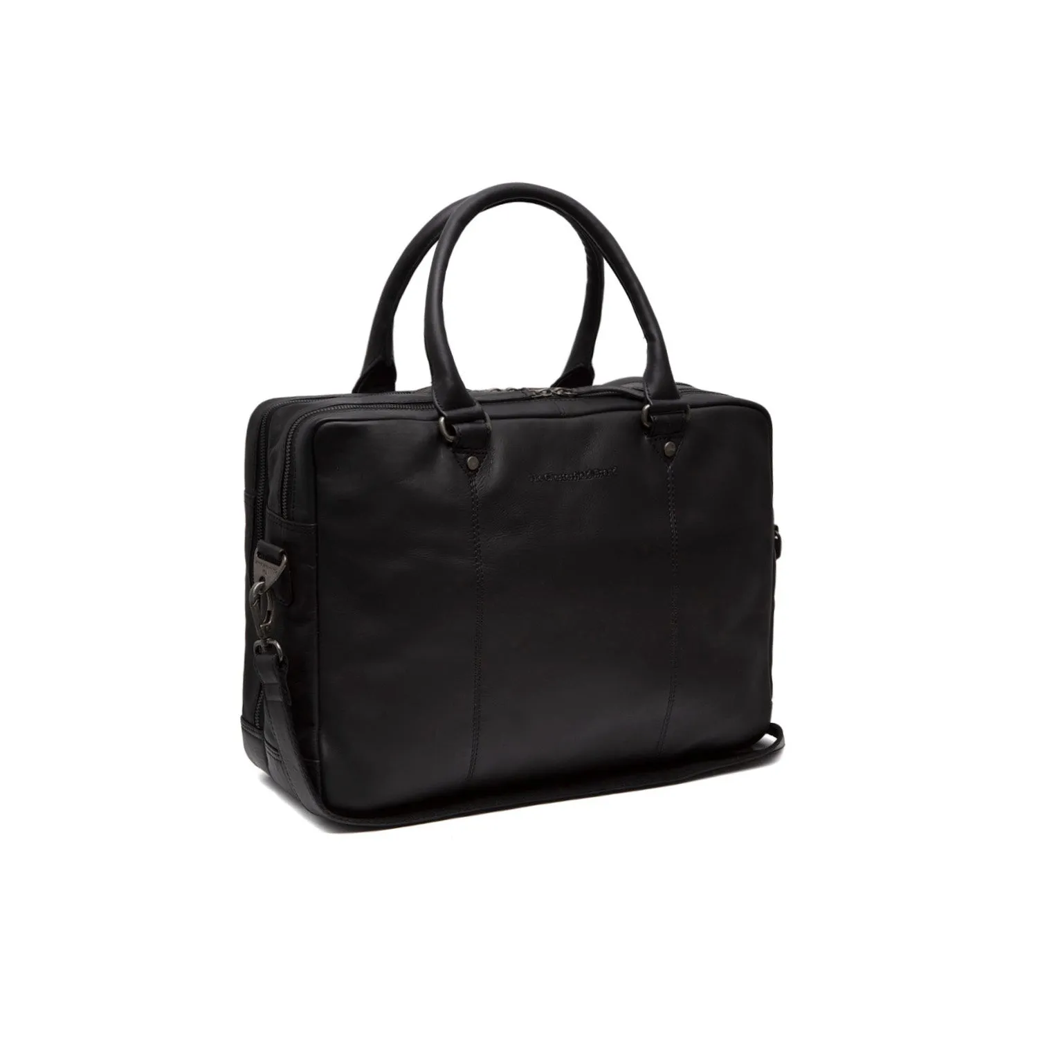 Leather Laptop Bag - The Chesterfield Brand Boston Black