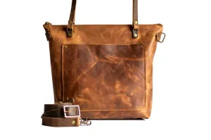 Limited Edition Crossbody Leather Tote Bag